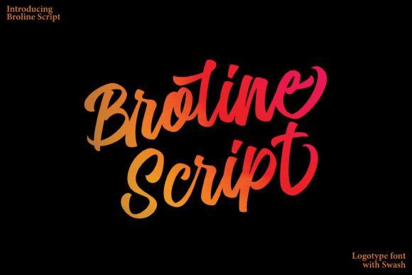 Broline Script: The Elegant Typeface That Elevates Campaign Visuals