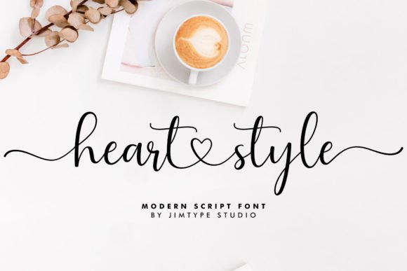 Heart Style: A Romantic Typeface for Editorial Design