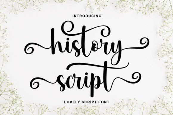 History Script: The Perfect Handwritten Typeface for Modern Web Design