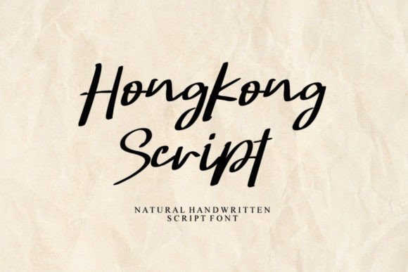 Hongkong Script: A Quirky Typeface for Engaging Editorial Design