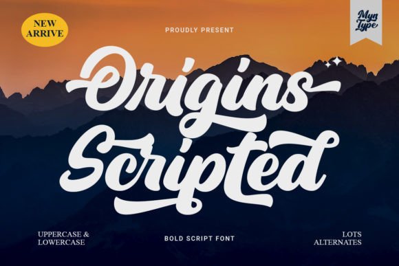 Origins Script: A Modern Typeface for Editorial Design