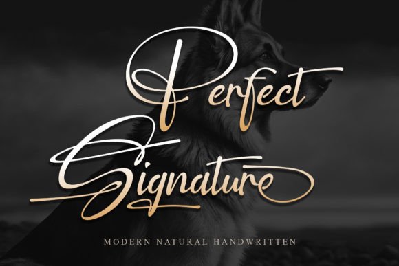 Perfect Signature: Elevating Digital Brand Identity with a Premium Handwritten Typeface