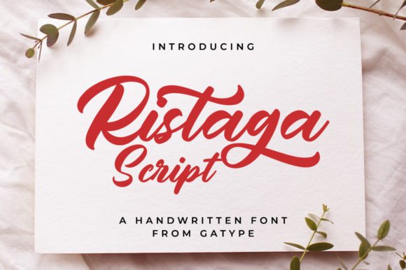 Ristaga Script: The Old-School Typeface That Anchors Bold Brands