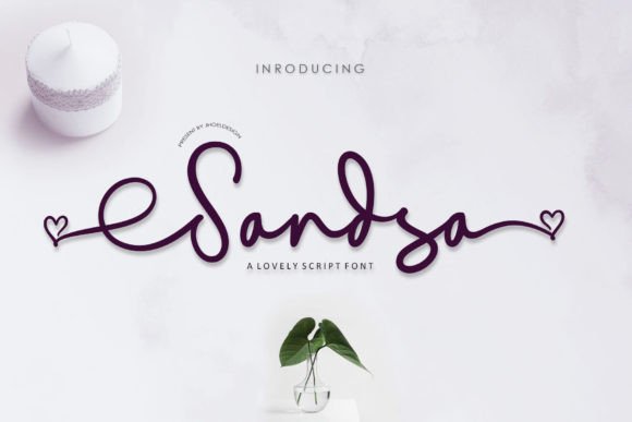 Sandsa Script: The Typeface That Elevates Campaign Visuals