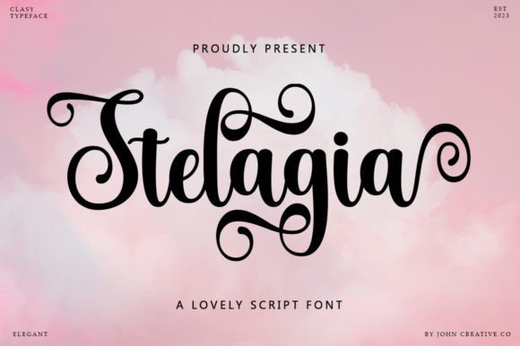 Stelagia Script: A Timeless Handwritten Typeface for Modern Branding