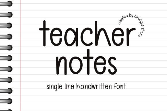 Teacher Notes: The Playful Typeface That Elevates Your Digital Brand