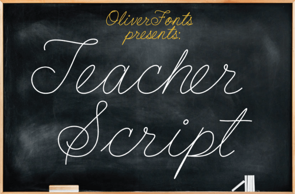 Teacher Script: The Elegant Typeface for Handmade Creators