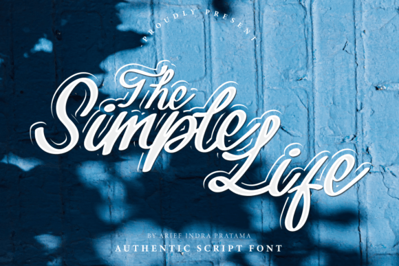 The Simple Life: A Free Script Typeface for Authentic Branding