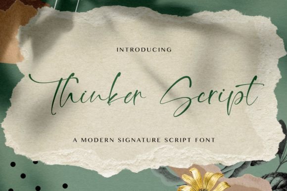 Thinker Script: The Elegant Typeface for Editorial Design