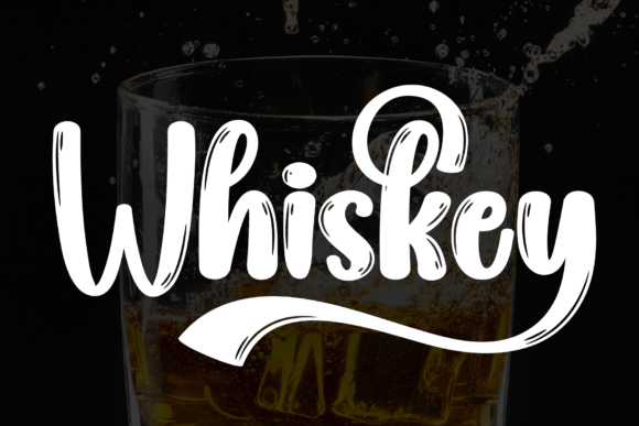 Whiskey: The Perfect Script Font for Modern Editorial Design