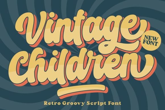 Why Vintage Children Is the Ultimate Display Typeface for Campaigns